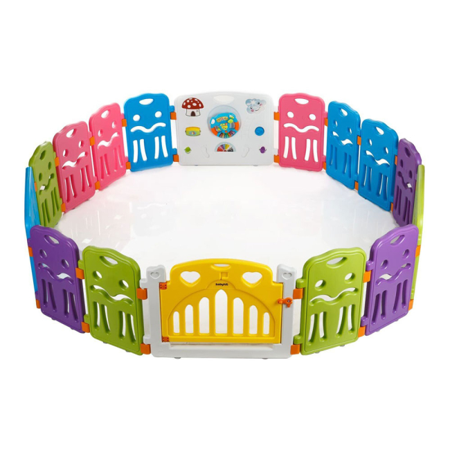 Манежи - Детский манеж Babyhit Волшебный замок большой с эффектами (71513)#2