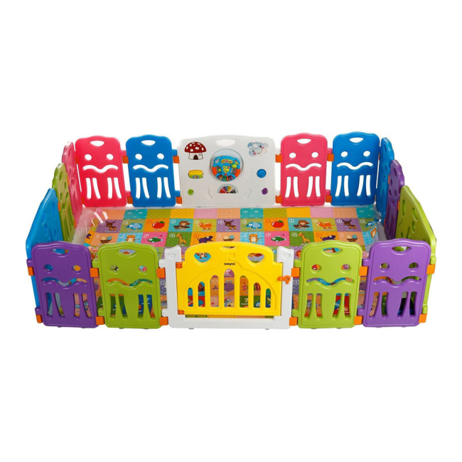 Манежи - Детский манеж Babyhit Волшебный замок большой с эффектами (71513)#3