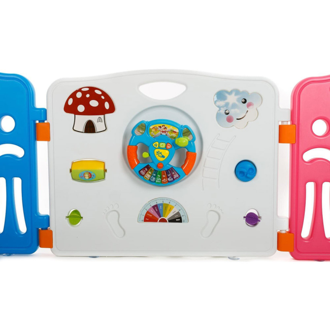 Манежи - Детский манеж Babyhit Волшебный замок большой с эффектами (71513)#4