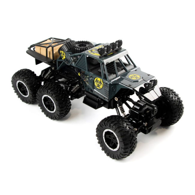 Радиоуправляемые модели - Машинка JP383 Bigfoot powerful 1:10 серая радиоуправляемая (689-368-3)#3