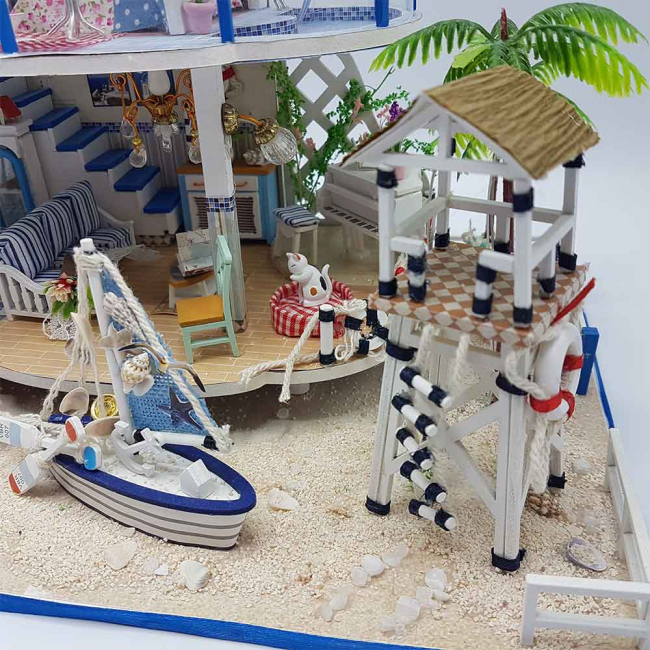 Конструкторы с уникальными деталями - Интерьерный 3D конструктор Masslinna DIY Легенда Синего моря (4820176254115) (4820180000000)#3