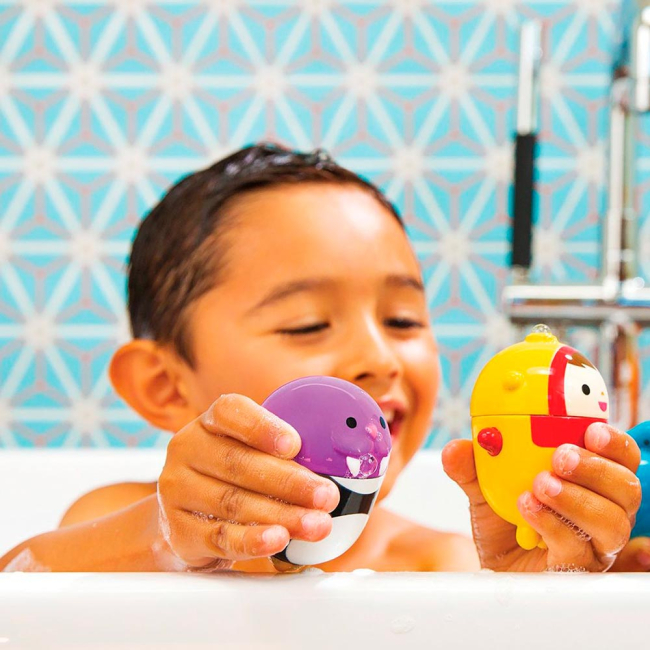 Іграшки для ванни - Набір для ванни Munchkin Аквалангіст і акула (011203.02) (2900990000000)#3