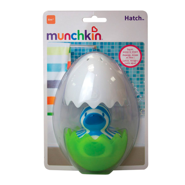 Игрушки для ванны - Игрушка для ванны Munchkin Уточка бело-голубая (012309.03) (2900990000000)#3