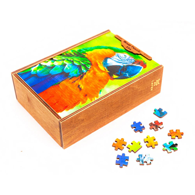 Пазли - Пазл дерев'яний Tatev Папуга 294 деталі (1005) (4820230000000)#2