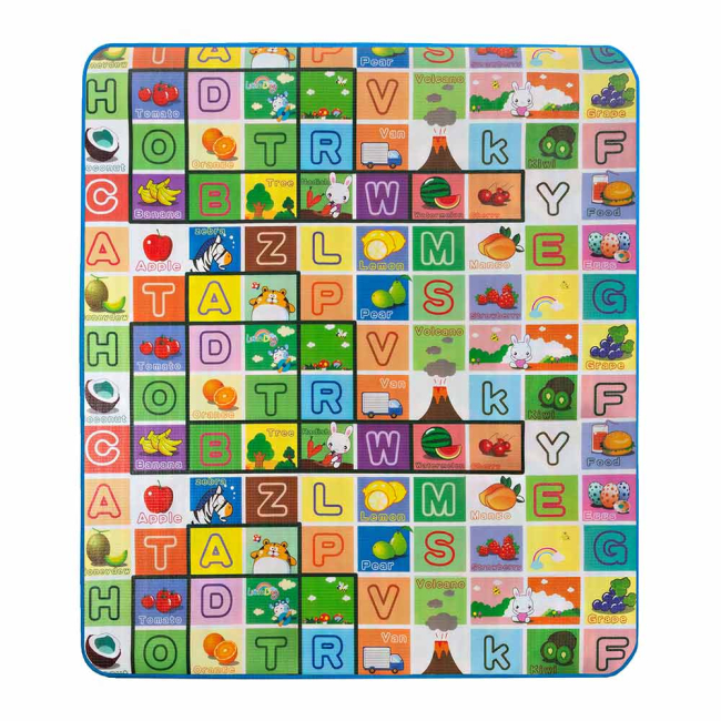 Намети - Дитячий килимок Limpopo Велика жирафа та барвиста абетка двосторонній (LP012-150) (2028025)#3