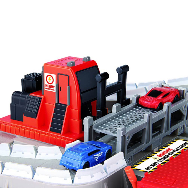 Железные дороги и поезда - Набор Shantou jinxing Turbos Железная дорога с погрузочной платформой 304 см (2086)#2