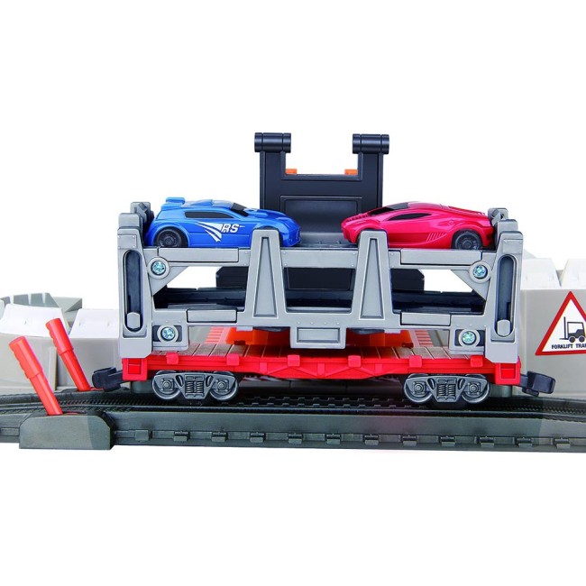 Железные дороги и поезда - Набор Shantou jinxing Turbos Железная дорога с погрузочной платформой 304 см (2086)#3