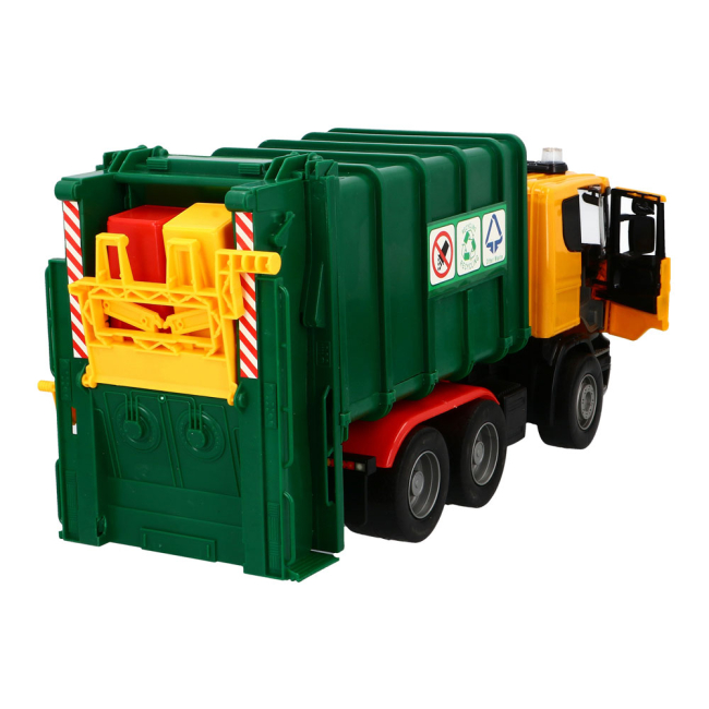 Транспорт і спецтехніка - Машинка Автопром Сміттєвоз інерційний 1:12 (7937)#2