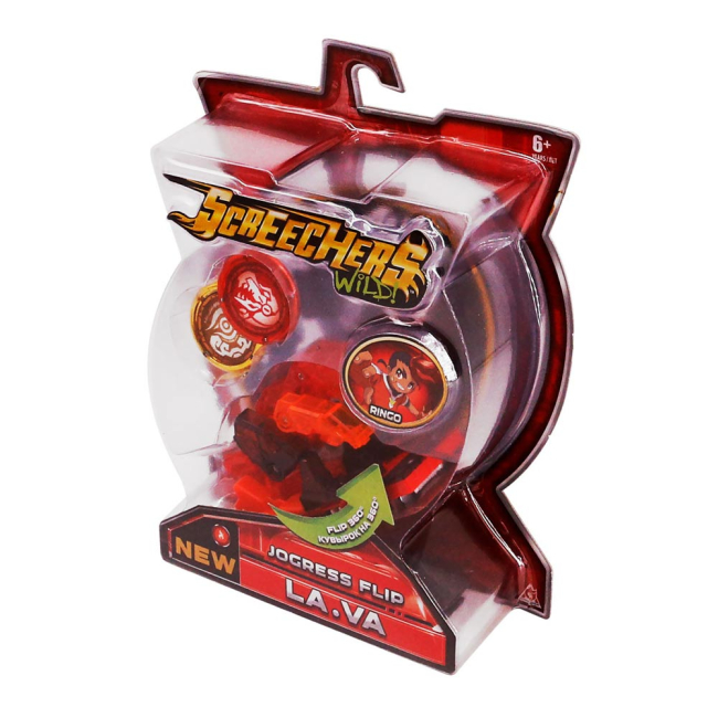 Трансформеры - Машинка-трансформер Screechers wild S2 L1 Ла Ва (EU684201S)#5