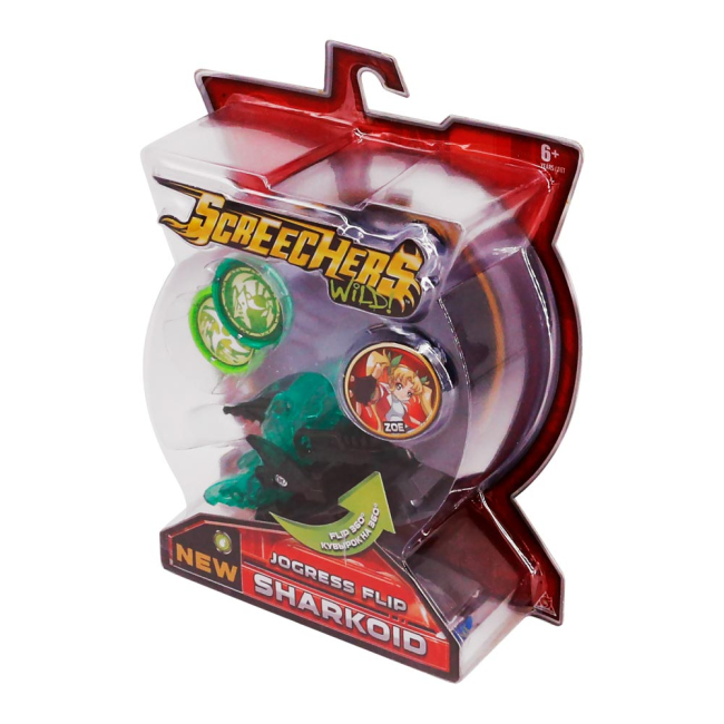 Трансформери - Машинка-трансформер Screechers wild S2 L1 Шаркоїд (EU684204)#5