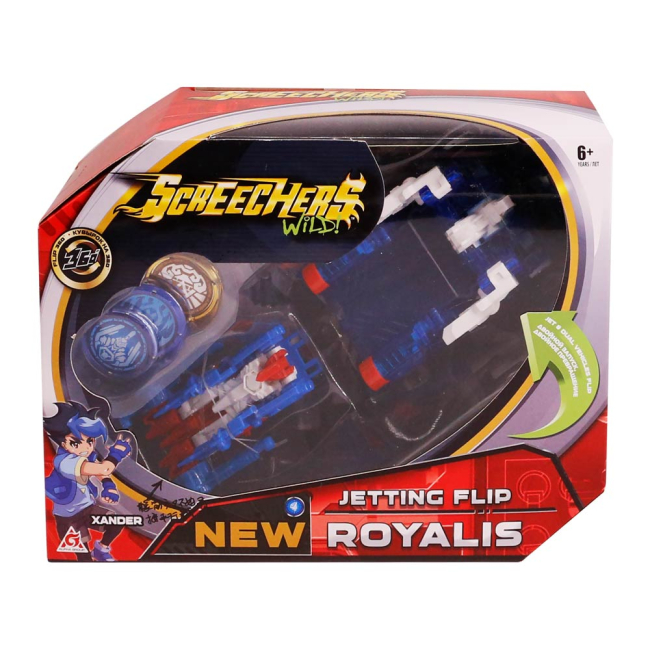 Трансформеры - Машинка-трансформер Screechers wild S2 L2 Роялис (EU684301)#4