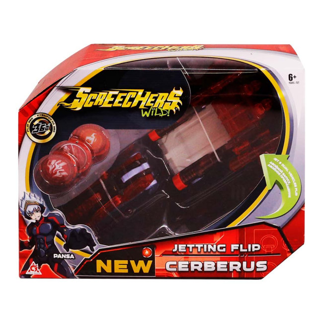 Трансформеры - Машинка-трансформер Screechers wild S2 L2 Цербер (EU684302)#5