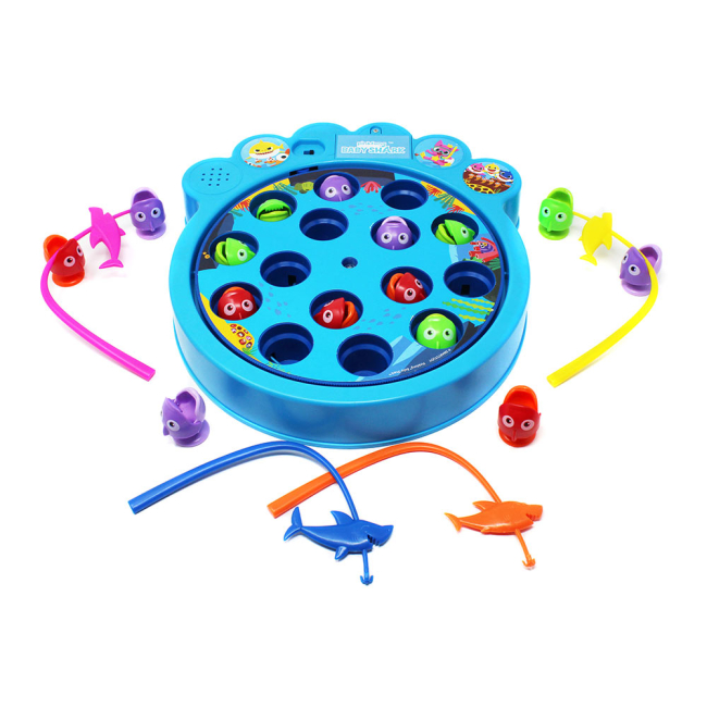 Настольные игры - Настольная игра Spin master Веселая рыбалка Акуленок со звуком (SM98269/6054916)#2