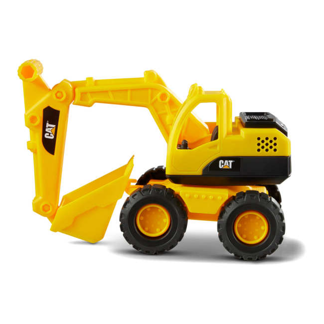 Машинки для малышей - Машинка CAT Строительная бригада Экскаватор 25 см (82025F)#3