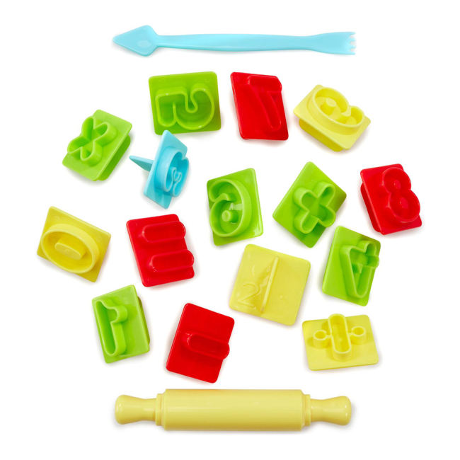 Наборы для лепки - Набор для лепки Addo Ready steady dough Веселые цифры (318-13132-BN/3)#3