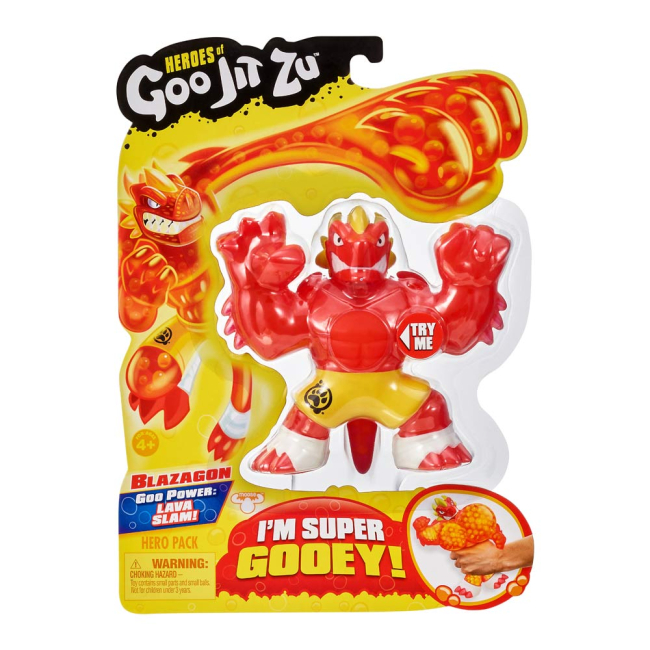Антистресс игрушки - Стретч-антистресс Goo Jit Zu Блейзагон (121237)#2