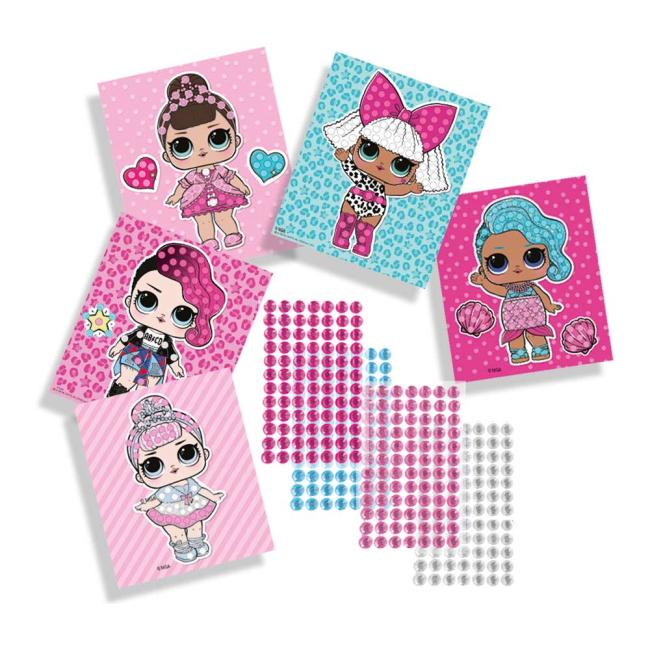 Мозаика - Набор для творчества LOL Surprise Блестящая мозаика сюрприз (14195S)#2