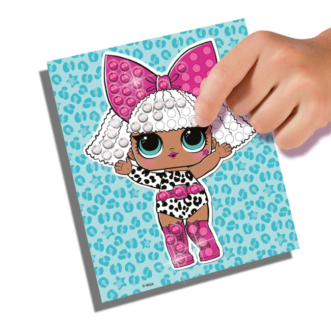 Мозаика - Набор для творчества LOL Surprise Блестящая мозаика сюрприз (14195S)#3