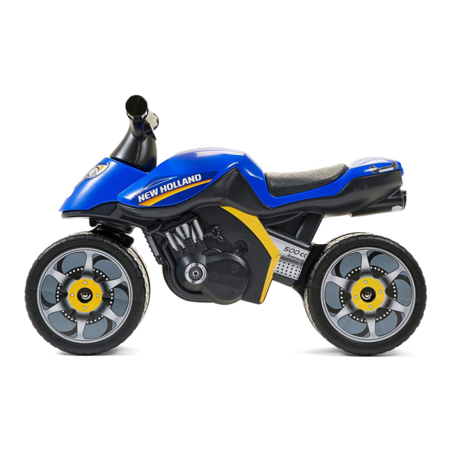 Беговелы - Мотоцикл Falk Мотобайк Новая Голландия синий (422)#2