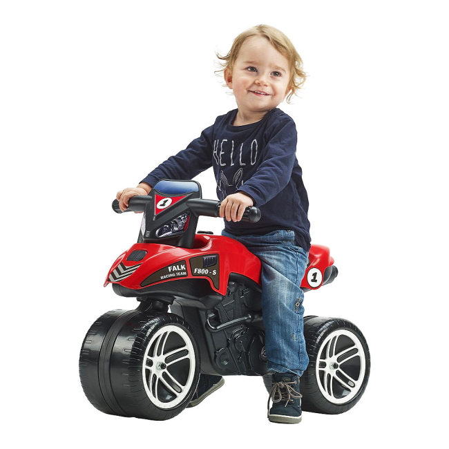 Беговелы - Мотоцикл Falk Мотобайк Команда гонщиков красный (500)#2