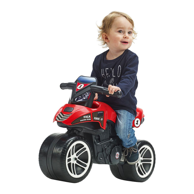 Беговелы - Мотоцикл Falk Мотобайк Команда гонщиков красный (500)#3