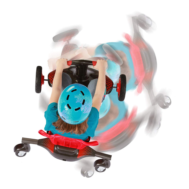 Електромобілі - Електрокарт Rollplay Торнадо 24В чорний (15241)#3