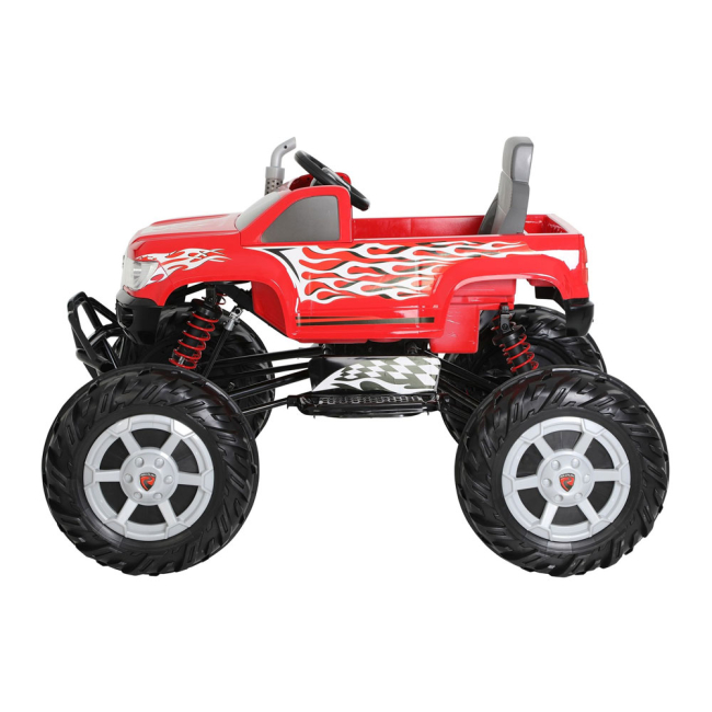 Електромобілі - Електромобіль Rollplay Монстр-трак 24В червоний (15311)#3