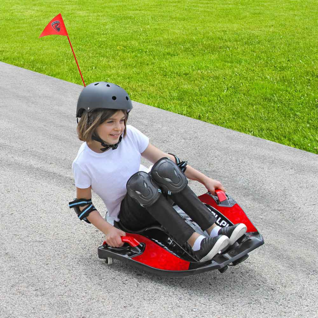 Електромобілі - Електрокарт Rollplay Нічний яструб 12В червоний радіокерований (16711)#5