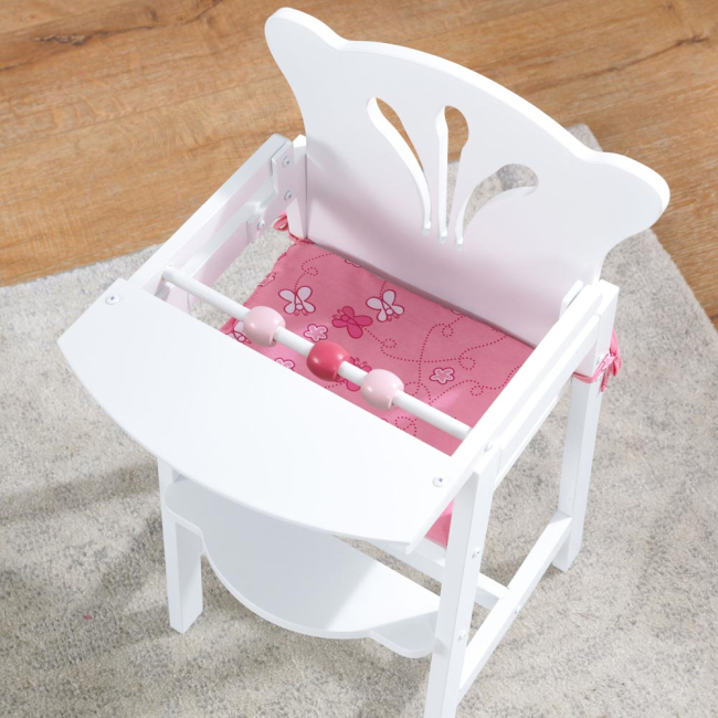 Меблі та будиночки - Іграшкові меблі KidKraft Стільчик для годування ляльки (61101)#2
