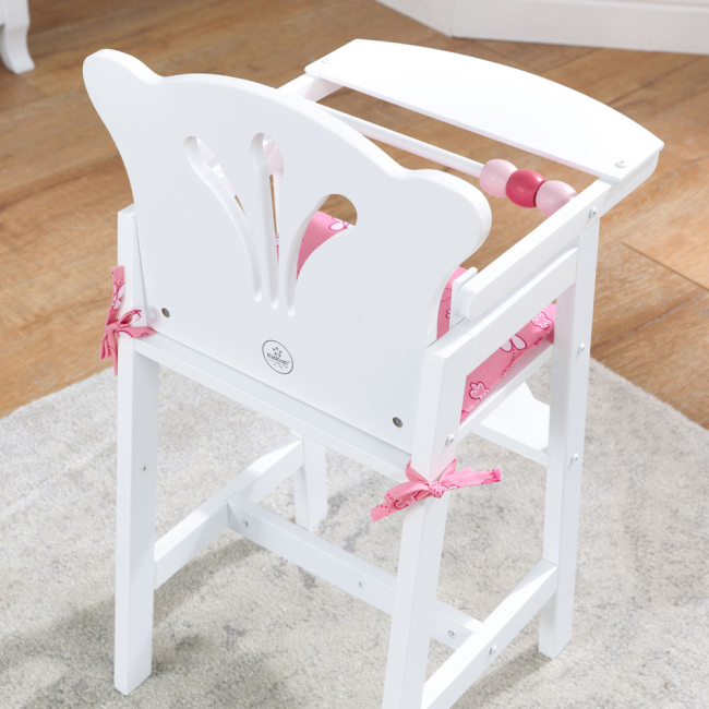 Меблі та будиночки - Іграшкові меблі KidKraft Стільчик для годування ляльки (61101)#4