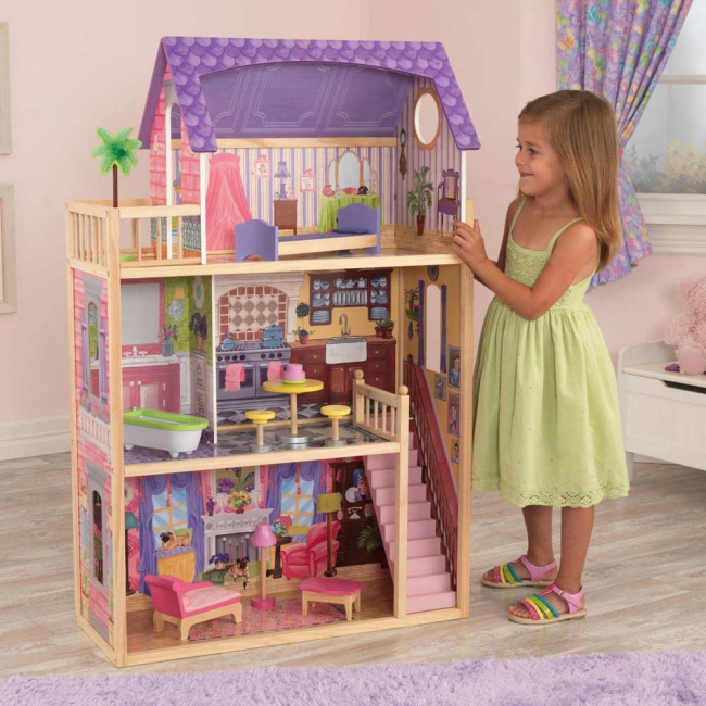 Меблі та будиночки - Ляльковий будиночок KidKraft Кайла (65092)#4