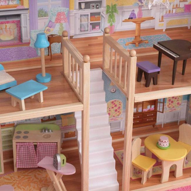 Меблі та будиночки - Ляльковий будиночок KidKraft Величний маєток (65252)#3