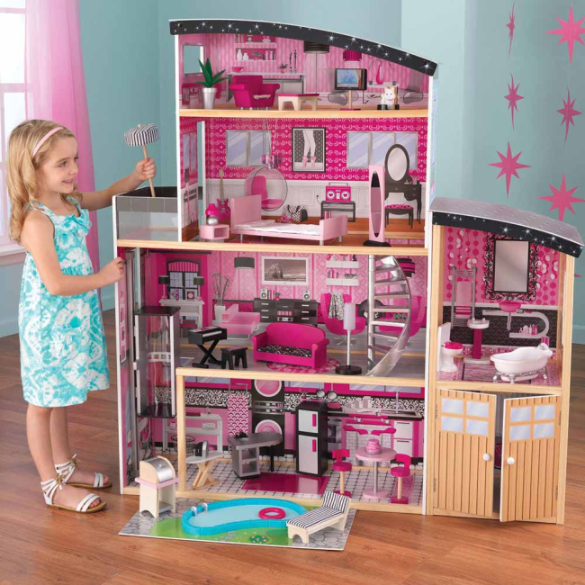 Меблі та будиночки - Ляльковий будиночок KidKraft Сяйво (65826)#5