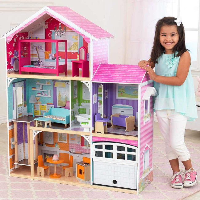 Меблі та будиночки - Ляльковий будиночок KidKraft Евері із ефектами (65943)#5