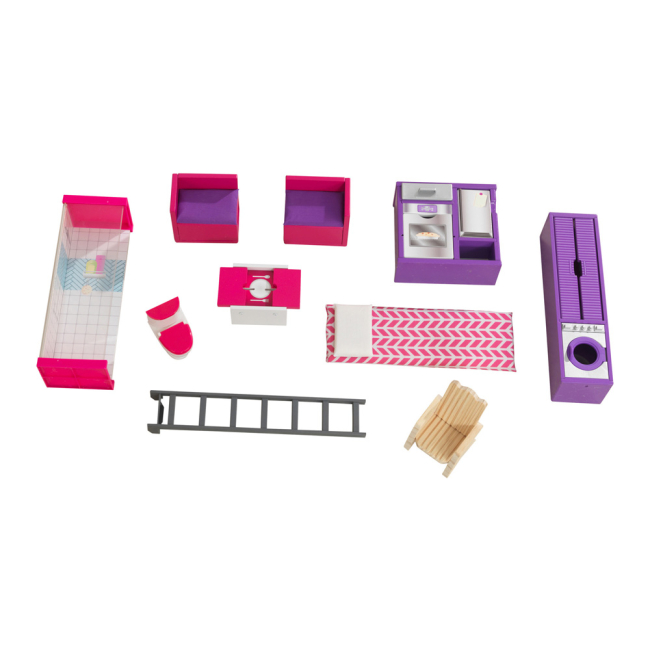 Мебель и домики - Кукольный домик KidKraft Детский трейлер (65948)#2