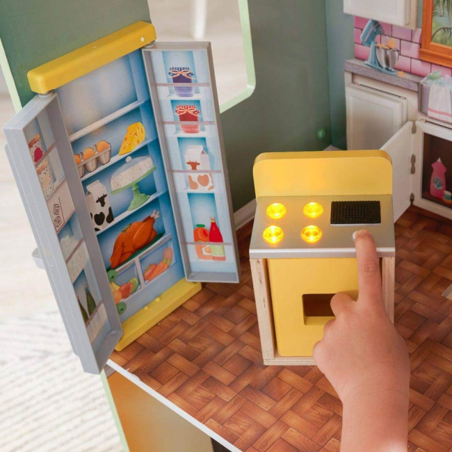 Мебель и домики - Кукольный домик KidKraft Хэйлли с эффектами (65980)#3