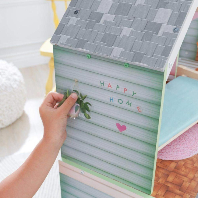 Мебель и домики - Кукольный домик KidKraft Хэйлли с эффектами (65980)#4