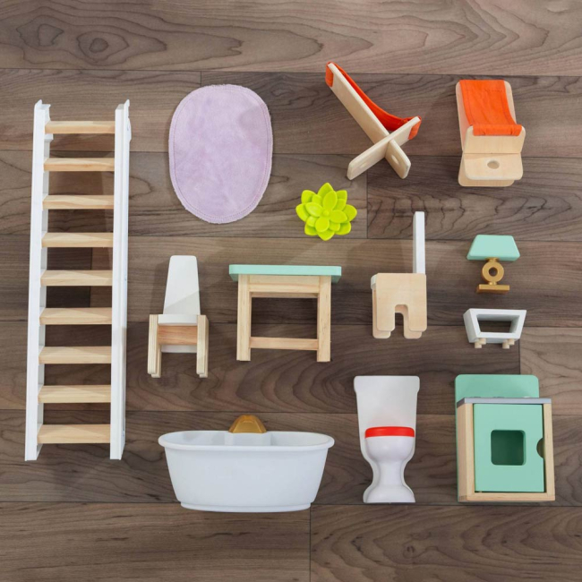 Меблі та будиночки - Ляльковий будиночок KidKraft Марлоу із ефектами (65985)#3