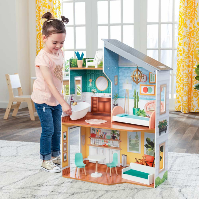 Мебель и домики - Кукольный домик KidKraft Особняк Эмили (65988)#5