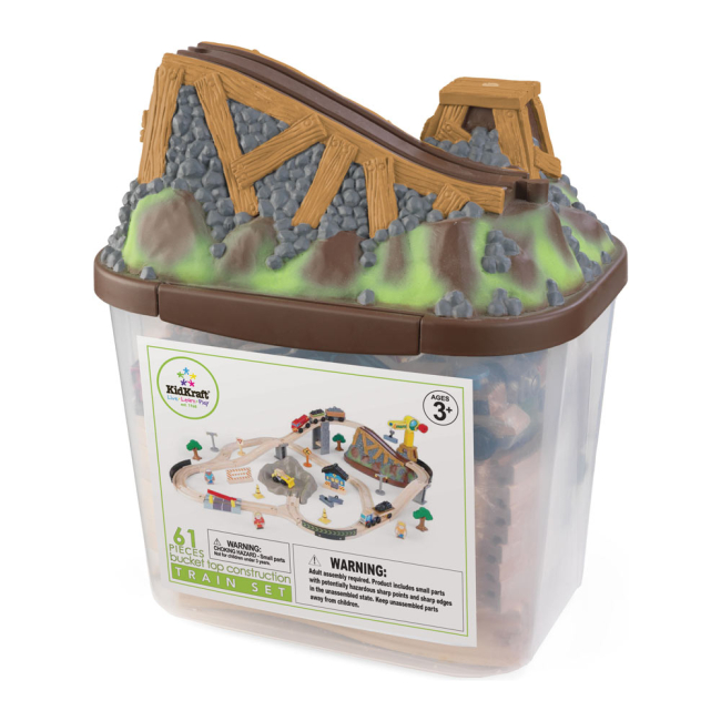 Железные дороги и поезда - Игрушечная железная дорога KidKraft Строительство у горах (17805)#3