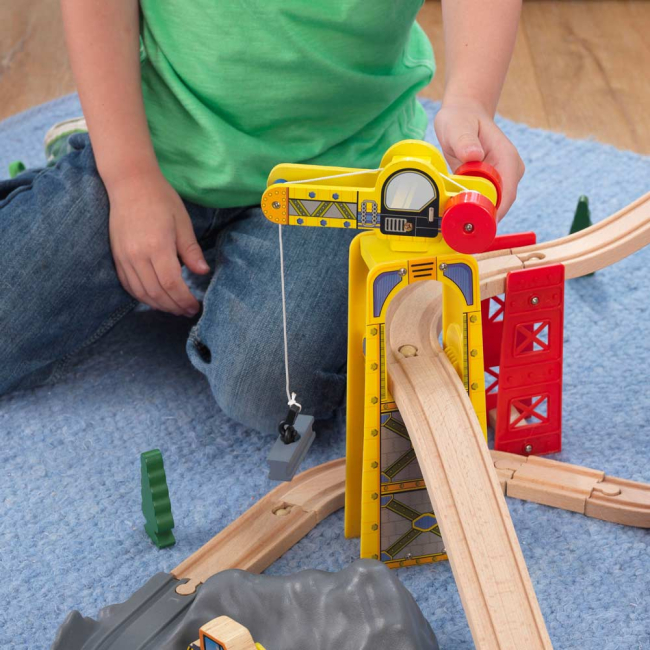 Железные дороги и поезда - Игрушечная железная дорога KidKraft Супер магистраль (17809)#4