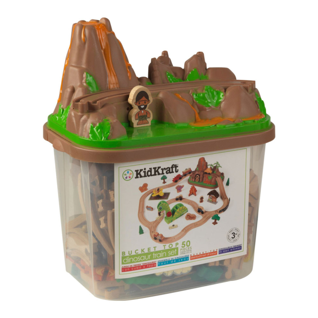 Железные дороги и поезда - Игрушечная железная дорога KidKraft Динозавры (18016)#3
