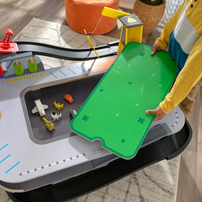 Автотреки - Автотрек KidKraft Безумная автострада с игровым столом (18033)#2