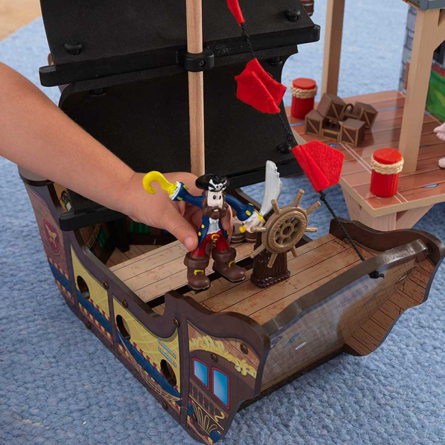 Фигурки человечков - Игровой набор KidKraft Пиратский форт с эффектами (63284)#3