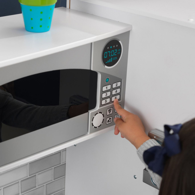 Дитячі кухні та побутова техніка - Іграшкова кухня KidKraft Велика сучасна із ефектами (53369)#2