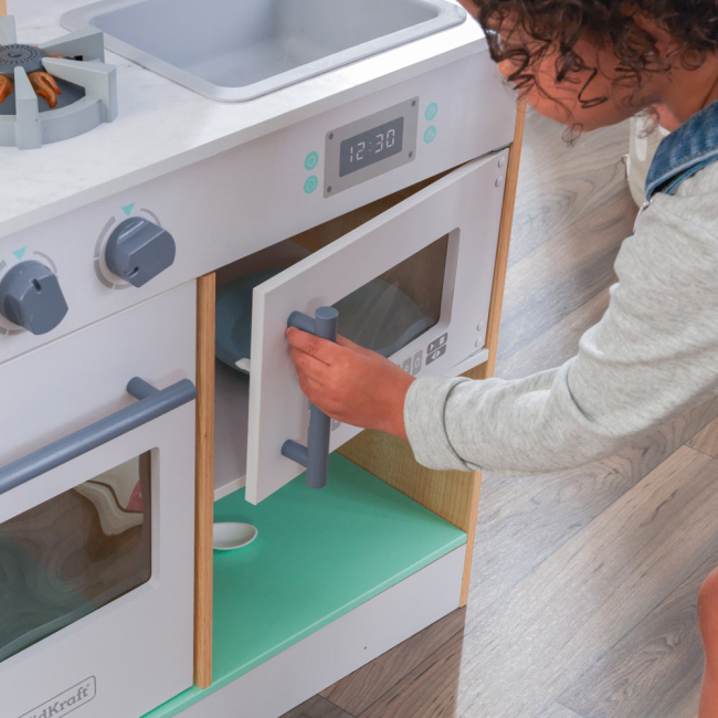 Дитячі кухні та побутова техніка - Іграшкова кухня KidKraft Давай куховарити із ефектами (53433)#4