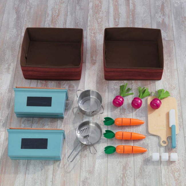 Дитячі кухні та побутова техніка - Іграшкова кухня KidKraft Фермерський будиночок із ефектами (53444)#2