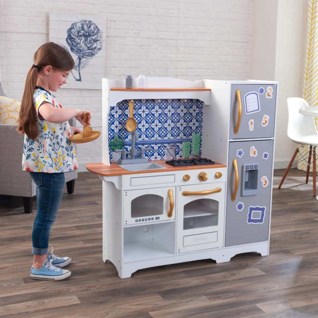 Дитячі кухні та побутова техніка - Іграшкова кухня KidKraft Приваблива мозаїка (53448)#5