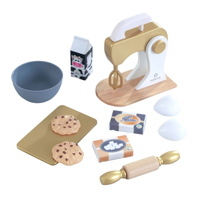 Дитячі кухні та побутова техніка - Іграшковий міксер KidKraft Металевий модерн (53535)#2