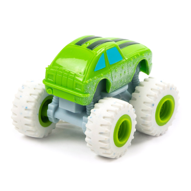 Машинки для малюків - Машинка Blaze & The monster machines зелена 8 см (DKV81/GGW81) (DKV81/GGW80)#2